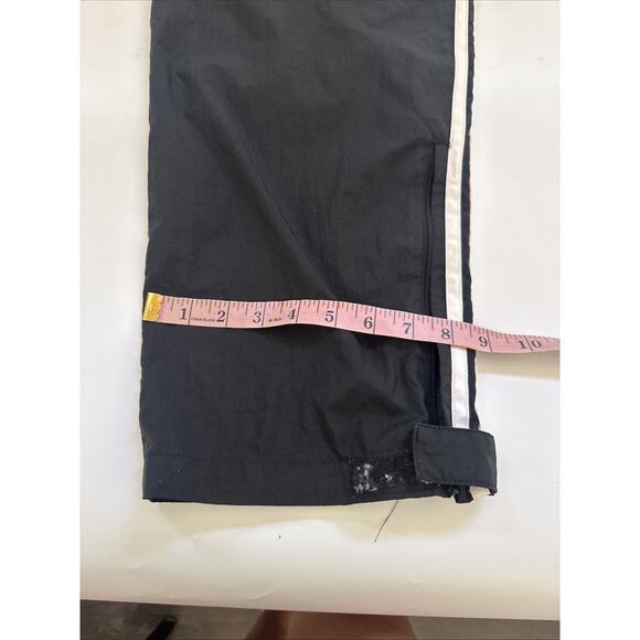 Adidas Track Pants Mens Large Y2K Vintage Training Windbreaker NYLON 90s READ - Picture 11 of 13